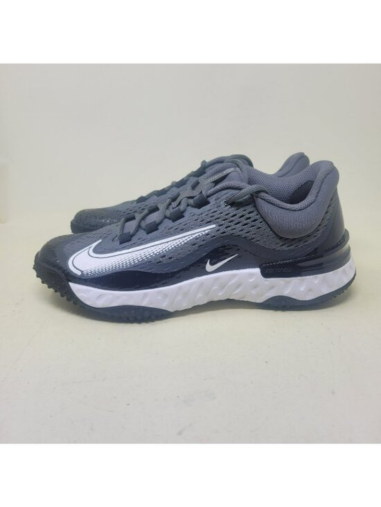 Nike Alpha Huarache Varsity 4 TURF Baseball Shoes Gray Men\'s Size 6.5 DJ6523-011 main image 8
